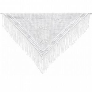 מטפחת תחרה משולשת ללא מיתוג